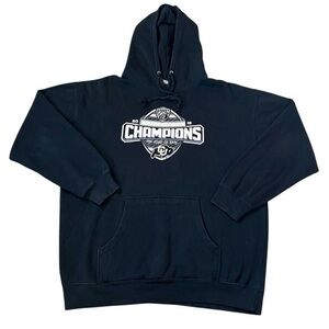 University of Colorado Buffaloes Black Hoodie/ Sweatshirt Size XL
